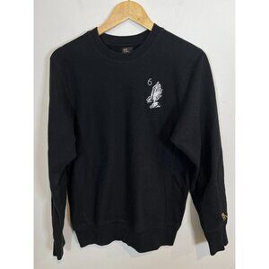 OVO Octobers Very Own Black 6 God Sweater Sweatshirt sz SMALL S Drake